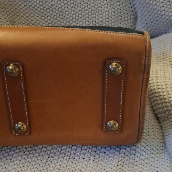 Dooney & Bourke Brown Leather Handbag - Picture 13 of 16